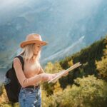 Wanderlust and travel concept.